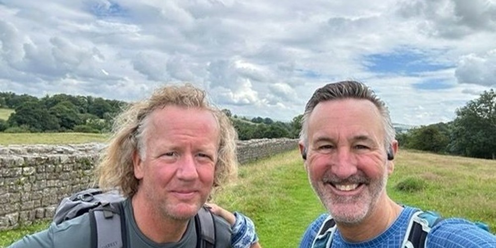 WALKING HADRIANS WALL FOR CARER'S UK