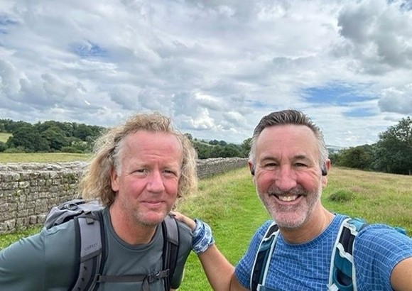WALKING HADRIANS WALL FOR CARER'S UK