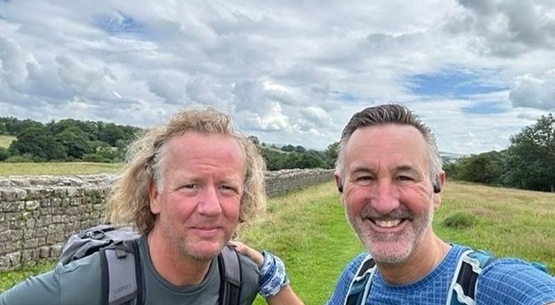 WALKING HADRIANS WALL FOR CARER'S UK