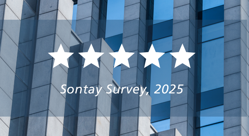 SONTAY ACHIEVES OUTSTANDING RESULTS IN ANNUAL CUSTOMER SATISFACTION SURVEY