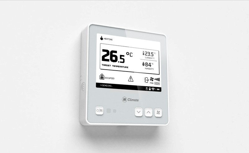 RF-LW-TH-FSSP - LoRaWAN Fan Coil Thermostat